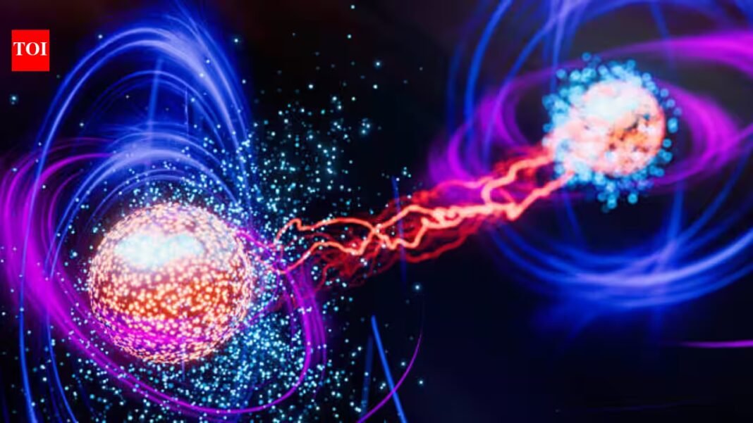 Einstein’s ‘spooky action’ survives one of the most extreme tests yet: CERN finds strong evidence that heavy Z bosons can become quantum-entangled Einstein’s ‘spooky action’ survives one of the most extreme tests yet: CERN finds strong evidence that heavy Z bosons can become quantum-entangled