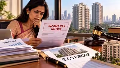 Wife sold shares for Rs 8.31 crore LTCG, bought husband’s Mumbai property for Rs 7.5 crore and claimed Section 54F exemption; taxman calls it tax avoidance, but ITAT Mumbai gives relief to her Wife sold shares for Rs 8.31 crore LTCG, bought husband’s Mumbai property for Rs 7.5 crore and claimed Section 54F exemption; taxman calls it tax avoidance, but ITAT Mumbai gives relief to her