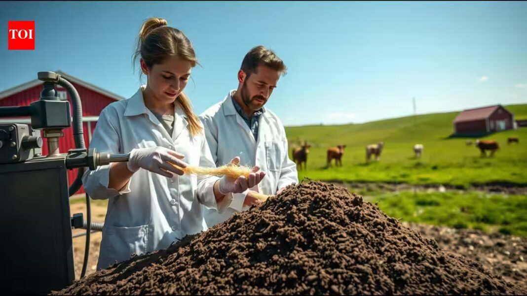 Scientists extract cellulose from cow manure, turning farm waste into fibres, films and ribbons | Scientists extract cellulose from cow manure, turning farm waste into fibres, films and ribbons |