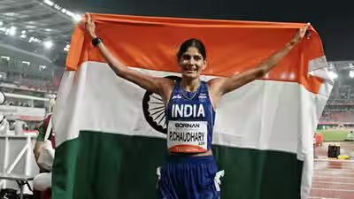 Asian Games: Parul Chaudhary wins second bronze in 5000m after steeplechase medal | Asian Games 2026 News Asian Games: Parul Chaudhary wins second bronze in 5000m after steeplechase medal | Asian Games 2026 News