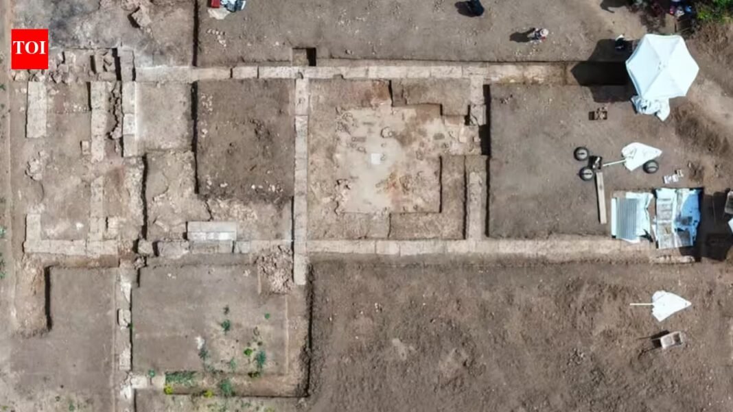 A 2,400-year-old ancient school where Aristotle taught Alexander the Great has been unearthed by archaeologists in Greece A 2,400-year-old ancient school where Aristotle taught Alexander the Great has been unearthed by archaeologists in Greece