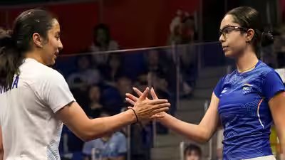 Anahat Singh, Tanvi Khanna power India into squash semifinals, medal assured at Asian Games | Asian Games 2026 News Anahat Singh, Tanvi Khanna power India into squash semifinals, medal assured at Asian Games | Asian Games 2026 News