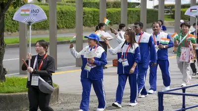 Asian Games 2026 opening ceremony: When and where to watch live in India | Asian Games 2026 News Asian Games 2026 opening ceremony: When and where to watch live in India | Asian Games 2026 News