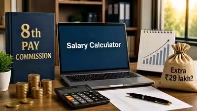 8th Pay Commission salary hike calculator: A Level 8 employee could earn up to Rs 28.89 lakh extra over 10 years if annual increment rises from 3% to 7% with 2.15 fitment factor 8th Pay Commission salary hike calculator: A Level 8 employee could earn up to Rs 28.89 lakh extra over 10 years if annual increment rises from 3% to 7% with 2.15 fitment factor