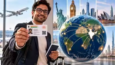 In 2010, India launched Aadhaar Card; 16 years later UIDAI says work underway to take Aadhaar global to benefit NRIs and OCIs In 2010, India launched Aadhaar Card; 16 years later UIDAI says work underway to take Aadhaar global to benefit NRIs and OCIs