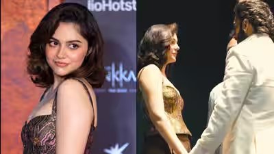 Aneet Padda is unrecognisable in this stunning chocolate brown corseted look Aneet Padda is unrecognisable in this stunning chocolate brown corseted look