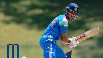 Sehwag shines on debut, Dravid goes ballistic as India U-19 beat Australia by seven runs in Rajkot Youth ODI | Cricket News Sehwag shines on debut, Dravid goes ballistic as India U-19 beat Australia by seven runs in Rajkot Youth ODI | Cricket News