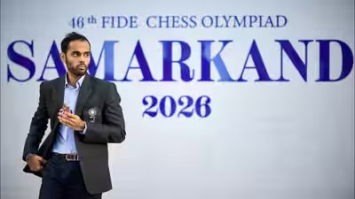 Chess Olympiad Round 4: Arjun Erigaisi picks first win of tournament; India’s winning juggernaut rolls on | Chess News Chess Olympiad Round 4: Arjun Erigaisi picks first win of tournament; India’s winning juggernaut rolls on | Chess News