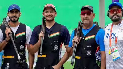 India men’s skeet team clinch bronze after shoot-off win over Kazakhstan | Asian Games 2026 News India men’s skeet team clinch bronze after shoot-off win over Kazakhstan | Asian Games 2026 News