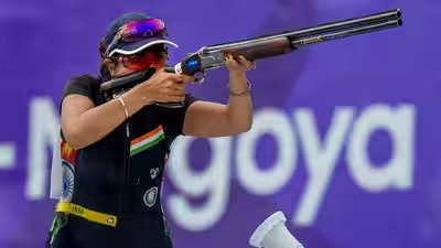 Raiza Dhillon falls short of another medal, finishes fourth in women’s skeet final | Asian Games 2026 News Raiza Dhillon falls short of another medal, finishes fourth in women’s skeet final | Asian Games 2026 News