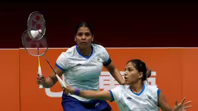Asian Games 2026: Treesa Jolly-Gayatri Gopichand bow out in quarters; Dhruv Kapila-Tanisha Crasto also suffer heartbreak | Asian Games 2026 News Asian Games 2026: Treesa Jolly-Gayatri Gopichand bow out in quarters; Dhruv Kapila-Tanisha Crasto also suffer heartbreak | Asian Games 2026 News