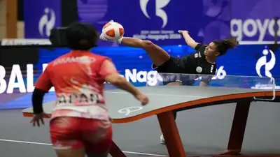 Despite loss, India’s teqball story only just beginning | Asian Games 2026 News Despite loss, India’s teqball story only just beginning | Asian Games 2026 News