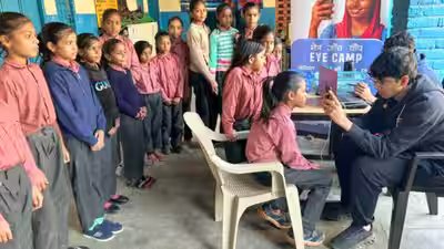 Eye Health Innovation: After watching his grandmother battle an eye disease, this 17-year-old Gurugram student built an AI app for eye screening; today, he has screened over 1,650 people across Haryana villages Eye Health Innovation: After watching his grandmother battle an eye disease, this 17-year-old Gurugram student built an AI app for eye screening; today, he has screened over 1,650 people across Haryana villages