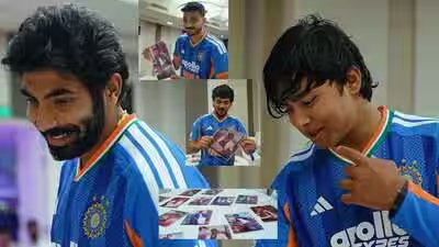 1980s AI photo trend: Jasprit Bumrah, Vaibhav Sooryavanshi, Shreyas Iyer get hilarious makeovers – WATCH | Cricket News 1980s AI photo trend: Jasprit Bumrah, Vaibhav Sooryavanshi, Shreyas Iyer get hilarious makeovers – WATCH | Cricket News