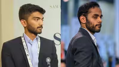 ‘We all waited for like 6 hours to get a room’: D Gukesh explains why Arjun Erigaisi lost in Chess Olympiad Round 1 game | Chess News ‘We all waited for like 6 hours to get a room’: D Gukesh explains why Arjun Erigaisi lost in Chess Olympiad Round 1 game | Chess News