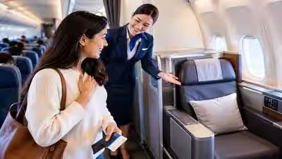 Booked an economy ticket but got upgraded to a business-class for free? Here’s how airlines choose who gets the upgrade Booked an economy ticket but got upgraded to a business-class for free? Here’s how airlines choose who gets the upgrade