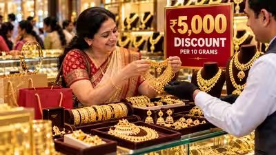 She bought gold at a discount of Rs 5,000 per 10 grams, took no receipt: How Indians are turning to under-the-counter cash deals as gold prices soar, bagging discounts of up to 6% She bought gold at a discount of Rs 5,000 per 10 grams, took no receipt: How Indians are turning to under-the-counter cash deals as gold prices soar, bagging discounts of up to 6%