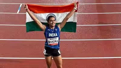 Asian Games: Harita Bhadra holds nerve in photo-finish to win 200m bronze | Asian Games 2026 News Asian Games: Harita Bhadra holds nerve in photo-finish to win 200m bronze | Asian Games 2026 News