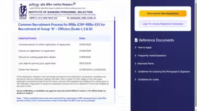 IBPS RRB 2026 registration begins for over 13,000 Group A Officers, Group B Office Assistant posts; direct link to apply here IBPS RRB 2026 registration begins for over 13,000 Group A Officers, Group B Office Assistant posts; direct link to apply here