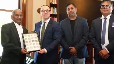 Ilaiyaraaja receives special stamp honour in Australia for his five-decade musical legacy: ‘Being honoured in the Australian Parliament is deeply touching’ | Tamil Movie News Ilaiyaraaja receives special stamp honour in Australia for his five-decade musical legacy: ‘Being honoured in the Australian Parliament is deeply touching’ | Tamil Movie News