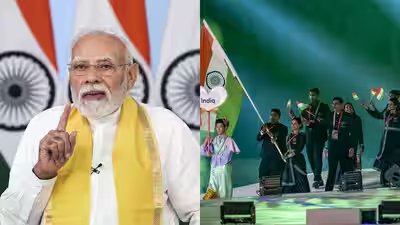 ‘Play well and shine’: PM Modi wishes Team India as Asian Games 2026 begins, medal hunt starts Sunday | Asian Games 2026 News ‘Play well and shine’: PM Modi wishes Team India as Asian Games 2026 begins, medal hunt starts Sunday | Asian Games 2026 News