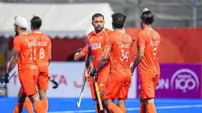 Asian Games 2026: India set up blockbuster hockey semifinal against arch-rivals Pakistan | Asian Games 2026 News Asian Games 2026: India set up blockbuster hockey semifinal against arch-rivals Pakistan | Asian Games 2026 News