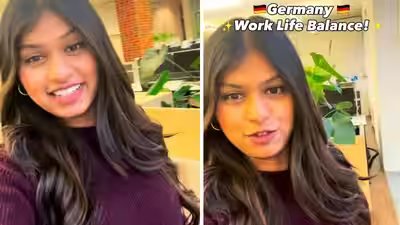 ‘They’re not only working, they’re also living’: Indian woman in Germany gets a ‘culture shock’ after seeing her office almost empty at 5:30 pm | ‘They’re not only working, they’re also living’: Indian woman in Germany gets a ‘culture shock’ after seeing her office almost empty at 5:30 pm |
