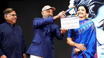 Rashmika Mandanna’s MS Subbulakshmi biopic titled ‘M.S – A Legacy On Screen’; Kamal Haasan gives first clap | Rashmika Mandanna’s MS Subbulakshmi biopic titled ‘M.S – A Legacy On Screen’; Kamal Haasan gives first clap |