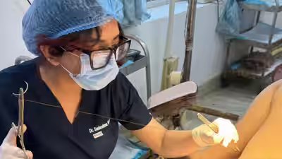 ‘Silai bunai aata hai?’: Kolkata intern doctor slammed for sharing photo of woman getting stitches after delivery | ‘Silai bunai aata hai?’: Kolkata intern doctor slammed for sharing photo of woman getting stitches after delivery |