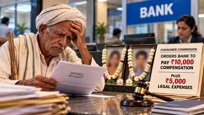 Mother nominated son for savings account, but both died; Farmer father faced long delays, got money but lodged a compliant, Consumer Commission orders bank to pay Rs 15,000 relief Mother nominated son for savings account, but both died; Farmer father faced long delays, got money but lodged a compliant, Consumer Commission orders bank to pay Rs 15,000 relief