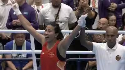 Lovlina Borgohain enters 75kg final, to fight for Asian Games gold | Asian Games 2026 News Lovlina Borgohain enters 75kg final, to fight for Asian Games gold | Asian Games 2026 News
