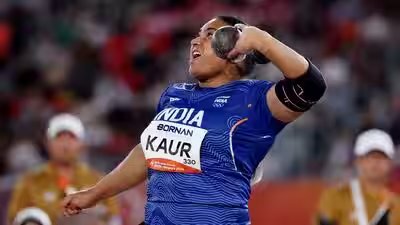 17.17m and onto the podium: Manpreet Kaur makes history; wins women’s shot put bronze at Asian Games | Asian Games 2026 News 17.17m and onto the podium: Manpreet Kaur makes history; wins women’s shot put bronze at Asian Games | Asian Games 2026 News