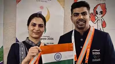 Asian Games 2026 | ‘I did not sleep last night’: Pawan Sehrawat on carrying India’s flag at opening ceremony | Asian Games 2026 News Asian Games 2026 | ‘I did not sleep last night’: Pawan Sehrawat on carrying India’s flag at opening ceremony | Asian Games 2026 News