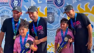 ‘Champion’: Lionel Messi’s son Mateo captains Inter Miami Academy to Naples Cup title | Football News ‘Champion’: Lionel Messi’s son Mateo captains Inter Miami Academy to Naples Cup title | Football News