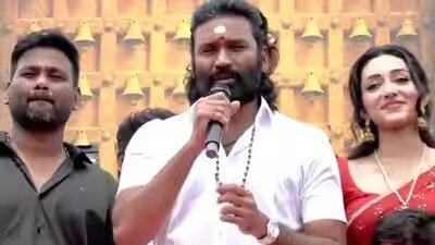 Dhanush begins ‘D56’ shoot with grand pooja at Maranadu Karuppanasamy temple in Sivaganga; fans gather in large numbers as actor says ‘go home safely’ amid camera dispute | Tamil Movie News Dhanush begins ‘D56’ shoot with grand pooja at Maranadu Karuppanasamy temple in Sivaganga; fans gather in large numbers as actor says ‘go home safely’ amid camera dispute | Tamil Movie News