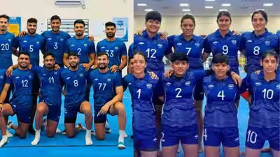 Asian Games 2026: India one step away from defending kabaddi gold medals as men and women storm into finals | Asian Games 2026 News Asian Games 2026: India one step away from defending kabaddi gold medals as men and women storm into finals | Asian Games 2026 News