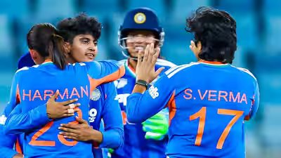 Harmanpreet Kaur’s India turn Pakistan clash into a rout, seal 7-wicket win after bowling them out for 55 | Cricket News Harmanpreet Kaur’s India turn Pakistan clash into a rout, seal 7-wicket win after bowling them out for 55 | Cricket News
