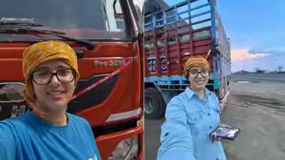 Meet Neha Thakur: The 25-year-old from Mandi who left air hostess training to become Himachal Pradesh’s first woman truck driver; “I drive a truck just like my father” Meet Neha Thakur: The 25-year-old from Mandi who left air hostess training to become Himachal Pradesh’s first woman truck driver; “I drive a truck just like my father”