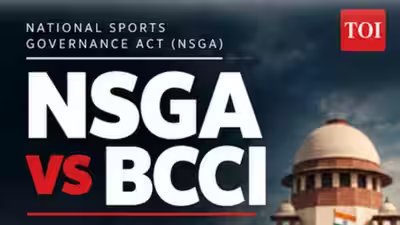 Explained: Is cricket a designated sport under National Sports Governance Act? Will NSGA bring BCCI under RTI? | More sports News Explained: Is cricket a designated sport under National Sports Governance Act? Will NSGA bring BCCI under RTI? | More sports News