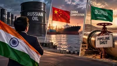 Russian oil squeeze, China competition, Saudi pipeline shut: Why India faces a crude triple whammy Russian oil squeeze, China competition, Saudi pipeline shut: Why India faces a crude triple whammy