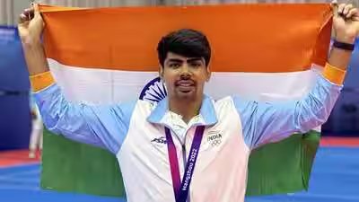 Pawan Sehrawat replaces Tajinderpal Singh Toor as India’s Asian Games flag-bearer | Asian Games 2026 News Pawan Sehrawat replaces Tajinderpal Singh Toor as India’s Asian Games flag-bearer | Asian Games 2026 News