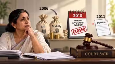 Husband died in 2006, and widow was paid PF and gratuity; she filed for pension in 2011 but window had closed in 2010, here’s what Delhi High Court said Husband died in 2006, and widow was paid PF and gratuity; she filed for pension in 2011 but window had closed in 2010, here’s what Delhi High Court said