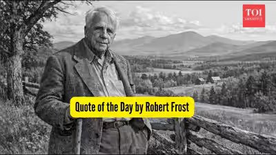 Quote of the Day by Robert Frost: “In three words I can sum up everything I’ve learned about life, it…” Quote of the Day by Robert Frost: “In three words I can sum up everything I’ve learned about life, it…”