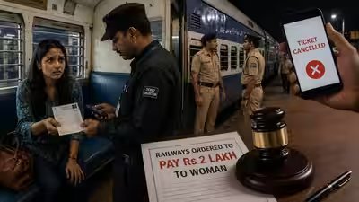 Wrong mobile digit sent her train ticket to another passenger who cancelled it; she was deboarded at midnight, arrested and lost her job, Kerala SHRC orders Railways to pay Rs 2 lakh Wrong mobile digit sent her train ticket to another passenger who cancelled it; she was deboarded at midnight, arrested and lost her job, Kerala SHRC orders Railways to pay Rs 2 lakh