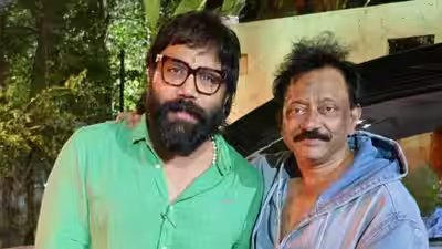 Ram Gopal Varma shares drink with Sandeep Reddy Vanga; says, ‘having a spirit with the SPIRIT’ | Telugu Movie News Ram Gopal Varma shares drink with Sandeep Reddy Vanga; says, ‘having a spirit with the SPIRIT’ | Telugu Movie News