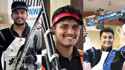 Asian Games Rifle Event: Asian Games 2026: Niraj Kumar, Rudrankksh Patil, Aishwary Pratap Singh win silver in 50m rifle 3 positions team event | Asian Games 2026 News Asian Games Rifle Event: Asian Games 2026: Niraj Kumar, Rudrankksh Patil, Aishwary Pratap Singh win silver in 50m rifle 3 positions team event | Asian Games 2026 News