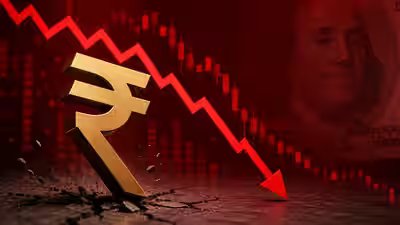 Rupee slips 20 paise against US Dollar as crude oil tops $106, foreign outflows continue Rupee slips 20 paise against US Dollar as crude oil tops $106, foreign outflows continue