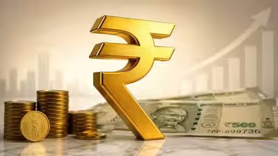 Rupee gains 26 paise as 7.8% GDP growth offsets global market jitters Rupee gains 26 paise as 7.8% GDP growth offsets global market jitters