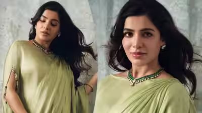 Samantha Ruth Prabhu flaunts her baby bump in green dress and shares ‘Mixed bag’ of pregnancy moments; fans shower ‘Maa Inti Bangaaram’ actress with love | Telugu Movie News Samantha Ruth Prabhu flaunts her baby bump in green dress and shares ‘Mixed bag’ of pregnancy moments; fans shower ‘Maa Inti Bangaaram’ actress with love | Telugu Movie News