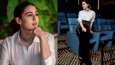 The clever styling trick behind Sara Ali Khan’s dramatic wide-leg trousers | The clever styling trick behind Sara Ali Khan’s dramatic wide-leg trousers |